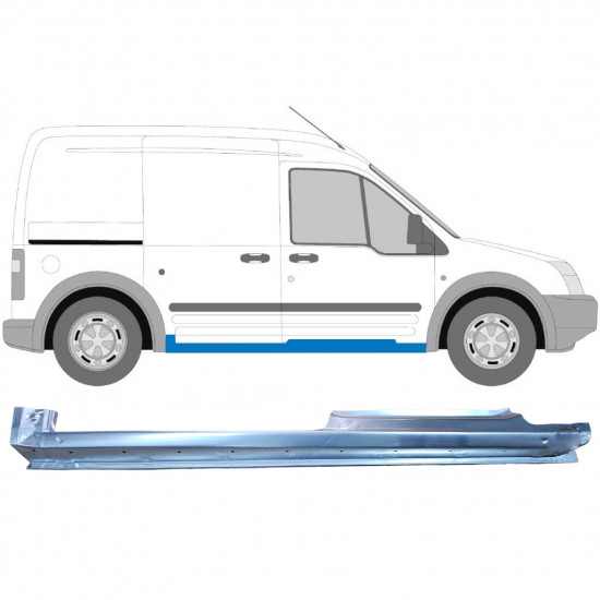 FORD TRANSIT CONNECT 2003-2013 4 DÖRRAR full TRÖSKEL / HÖGER