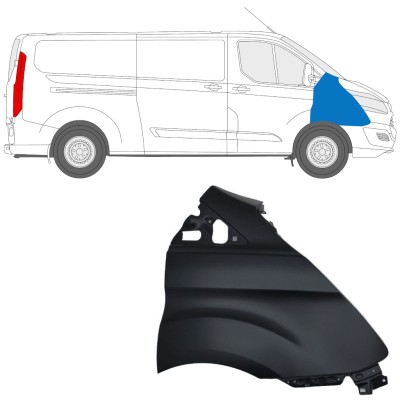 Fram skärm för Ford Transit Custom 2013-2017 / Höger 17095