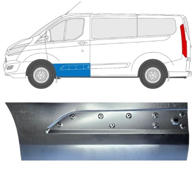 Fram dörrreparationspanel för Ford Transit Custom 2013-2023 / Vänster 15966