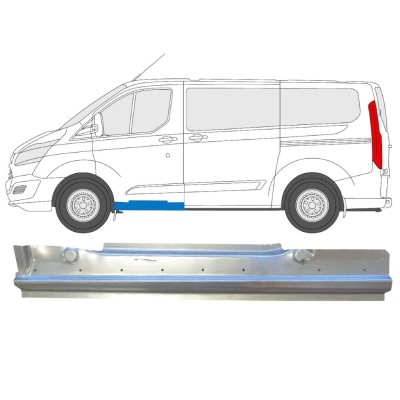 Tröskelplåt reparationspanel för Ford Transit Custom 2013- / Vänster 14642