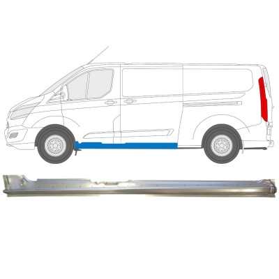 Tröskel för skjutdörr för Ford Transit Custom 2013- / Vänster 14645