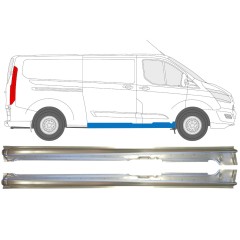 Tröskel för skjutdörr för Ford Transit Custom 2013-2023 / Vänster+Höger / Set 14646