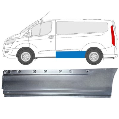 Reparation av sidopanel för Ford Transit Custom 2013- / Vänster 15974