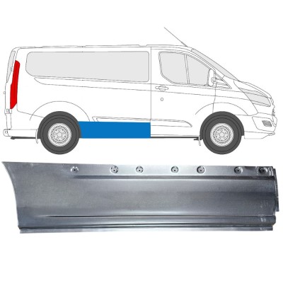 Reparation av sidopanel för Ford Transit Custom 2013-2023 / Höger 15973