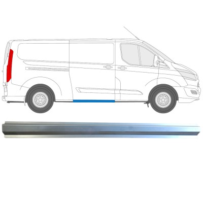 Skjutdörr tröskel reparationspanel för Ford Transit Custom 2013-2023 / Höger 16896