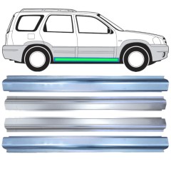 Reparationspanel för tröskel + inre tröskel reparationspanel för Mazda Tribute 2001-2008 / Vänster+Höger 15599