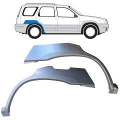Sidovägg hjulhuskant för Mazda Tribute 2001-2008 / Vänster+Höger / Set 15782