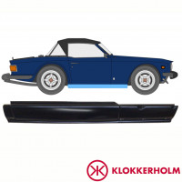 Tröskelplåt reparationspanel för Triumph Tr6 1969-1976 / Höger 10760