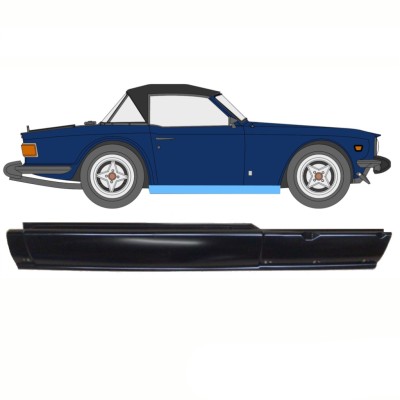 Tröskelplåt för Triumph TR6 1969-1976 / Höger 10760