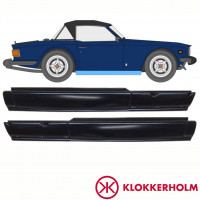 Tröskelplåt reparationspanel för Triumph Tr6 1969-1976 / Vänster+Höger / Set 10762