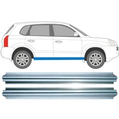 Tröskelplåt reparationspanel för Hyundai Tucson 2004-2010 / Vänster+Höger / Set 11352