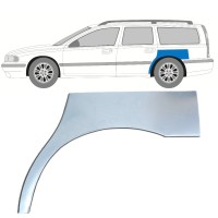 Sidovägg hjulhuskant för Volvo S70 V70 2000-2007 / Vänster 17212