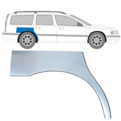 Sidovägg hjulhuskant för Volvo S70 V70 2000-2007 / Höger 17211