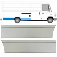 Sidovägg hjulhuskant för Mercedes Vario 1996- / Höger / Set 8545