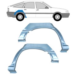 Sidovägg hjulhuskant för Opel Vectra A Cavalier 1988-1995 / Vänster+Höger / Set 11210