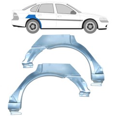 Sidovägg hjulhuskant för Opel Vectra B 1995-2002 / Vänster+Höger / Set 9197