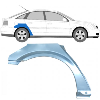 Sidovägg hjulhuskant för Opel Vectra 2002-2009 / Höger 6893