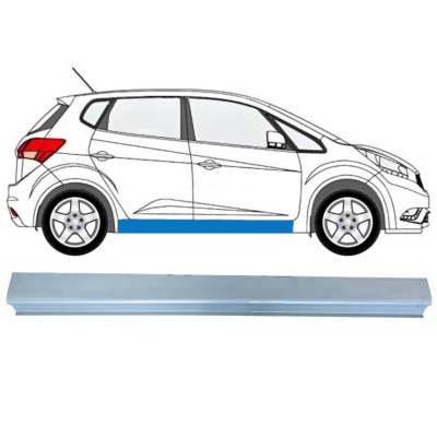 Nedre tröskelplåt reparationspanel för Kia Venga 2010-2019 / Höger 16885