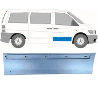 Fram dörrreparationspanel för Mercedes Vito I W638 1996-2003 / Höger 11497