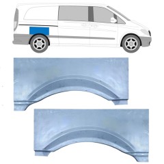 Sidovägg hjulhuskant för Mercedes Vito W639 2003-2014 / Vänster+Höger / Set 9180
