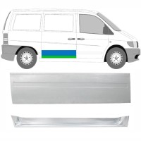 Inre + yttre skjutdörr reparationspanel för Mercedes Vito I W638 1996-2003 / Höger / Set 16175