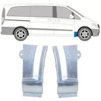 Reparationspanel till framskärm för Mercedes Vito W639 2003-2014 / Vänster+Höger / Set 16811