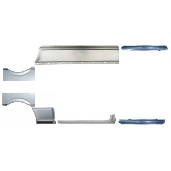 Reparationspanel set för Mercedes Vito W639 2003-2014 / Vänster+Höger / 14787
