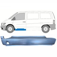 Reparationspanel för dörrtröskel för Mercedes Vito I W638 1996-2003 / Vänster 8832