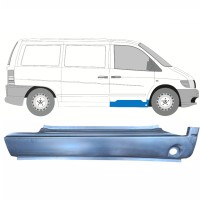 Fram tröskelplåt för Mercedes Vito I W638 1996-2003 / Höger 8831