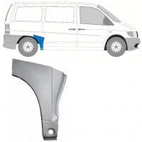 Sidovägg hjulhuskant för Mercedes Vito 1996-2003 / Höger 11638