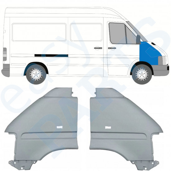 VOLKSWAGEN LT 1996-2005 FRAMSKÄRM / UPPSÄTTNING