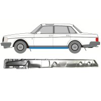 Inre tröskel reparationspanel för Volvo 240 1975-1993 / Vänster 16110