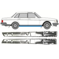 Inre tröskel reparationspanel för Volvo 240 1975-1993 / Vänster+Höger / Set 16111