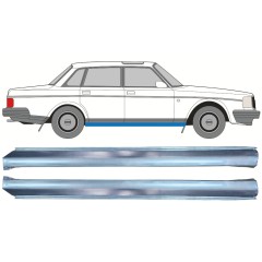 Nedre tröskelplåt reparationspanel för Volvo 240 1975-1993 / Vänster / Höger / Set 12775