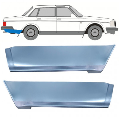 Bakre vinge for Volvo 240 1975-1978 / Vänster / Höger / Vänster / Höger 12785