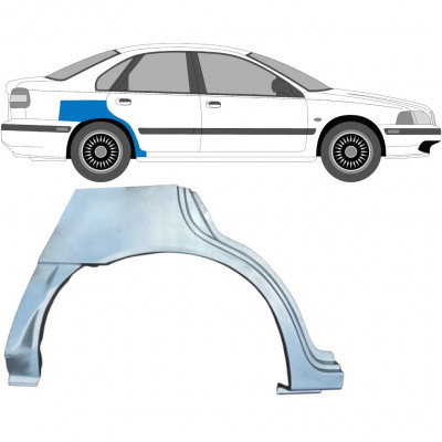 VOLVO S40 / V40 1995-2004 REPARATION AV BAKSKÄRM / HÖGER