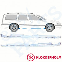 Tröskelplåt reparationspanel för Volvo V70 2000-2007 / Vänster+Höger / Set 10344