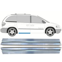 Skjutdörr tröskel reparationspanel för Chrysler Voyager 2000-2008 / Vänster+Höger / Set 11193