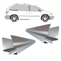 Inre + yttre skjutdörr reparationspanel för Chrysler Voyager 2000-2008 / Vänster+Höger / Set 11196