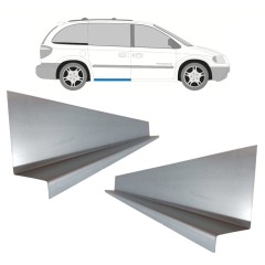 Inre reparationspanel för skjutdörrströskel för Chrysler Voyager 2000-2008 / Vänster+Höger / Set 11194