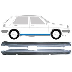 Tröskelplåt för Volkswagen Golf 2 1982-1992 / Vänster+Höger / Set 9607