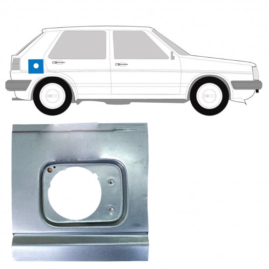 Reparationspanel för tanklock för VW Golf 2 1982- 7253