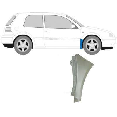 VW GOLF MK4 1997-2006 REPARATIONSPANEL FÖR FRAMSKÄRM / HÖGER