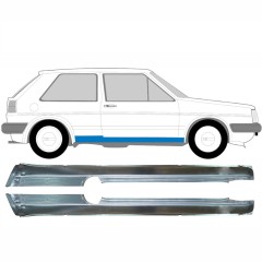 Tröskelplåt för Volkswagen Golf 2 1982-1992 / Vänster+Höger / Set 9407