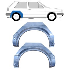 Sidovägg hjulhuskant för Volkswagen Golf 2 1982-1992 / Vänster+Höger / Set 9626