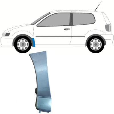 VW POLO 1994-1999 REPARATIONSPANEL FÖR FRAMSKÄRM / VÄNSTER