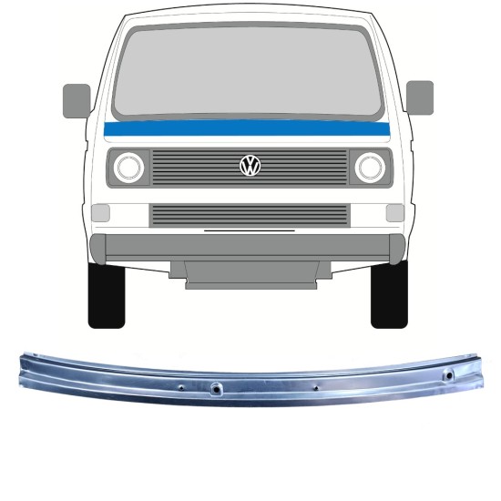 Reparationsplåt för vindrutans nedre del för Volkswagen Transporter T3 1979-1992 11092