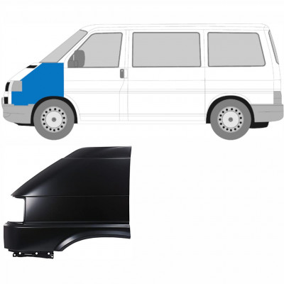 Fram skärm för VW Transporter T4 1996-2003 / Vänster 7241