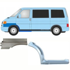 Fram hjulhus + skärm + fram skärm reparationspanel för Volkswagen Transporter T4 1996-2003 / Vänster / Set 10044