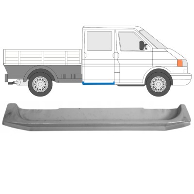 Reparationspanel för bak dörrtröskel för Volkswagen Transporter T4 1990-2003 / Höger 16106